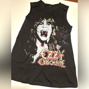 OZZY Osbourne Sleeveless ROCK METAL T SHIRT